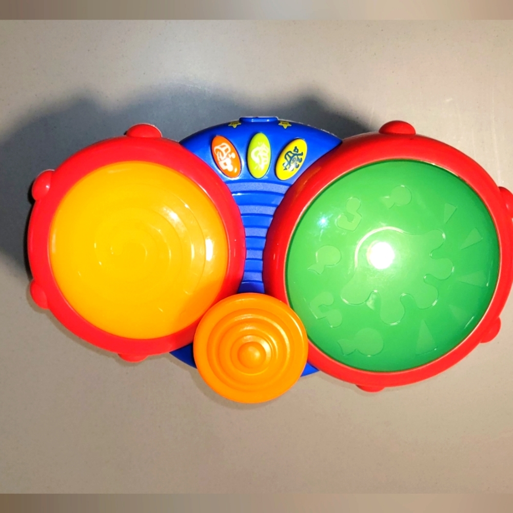 HAP-P-KID Bongo Drums Included Pre-Recorded Tunes